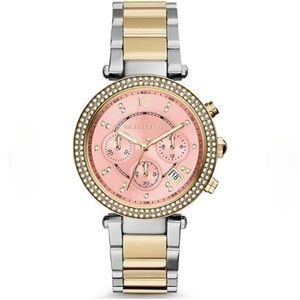 Michael Kors MK6140 Parker Pink Dial Women's Watch
